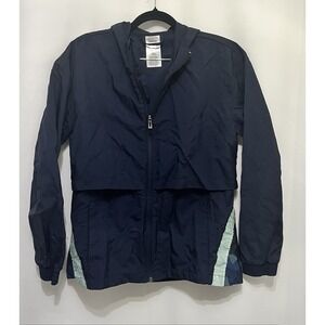 Adidas Cinchable Running Hooded Windbreaker Light Spring Jacket w/Pockets, S